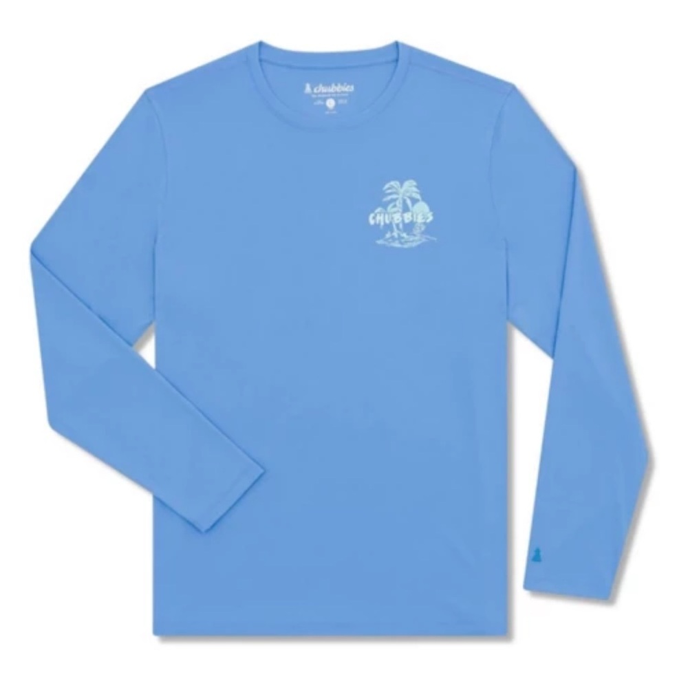 NEW CHUBBIES THE SUN BUM LONG SLEEVE SHIRT MULTIPLE SIZES